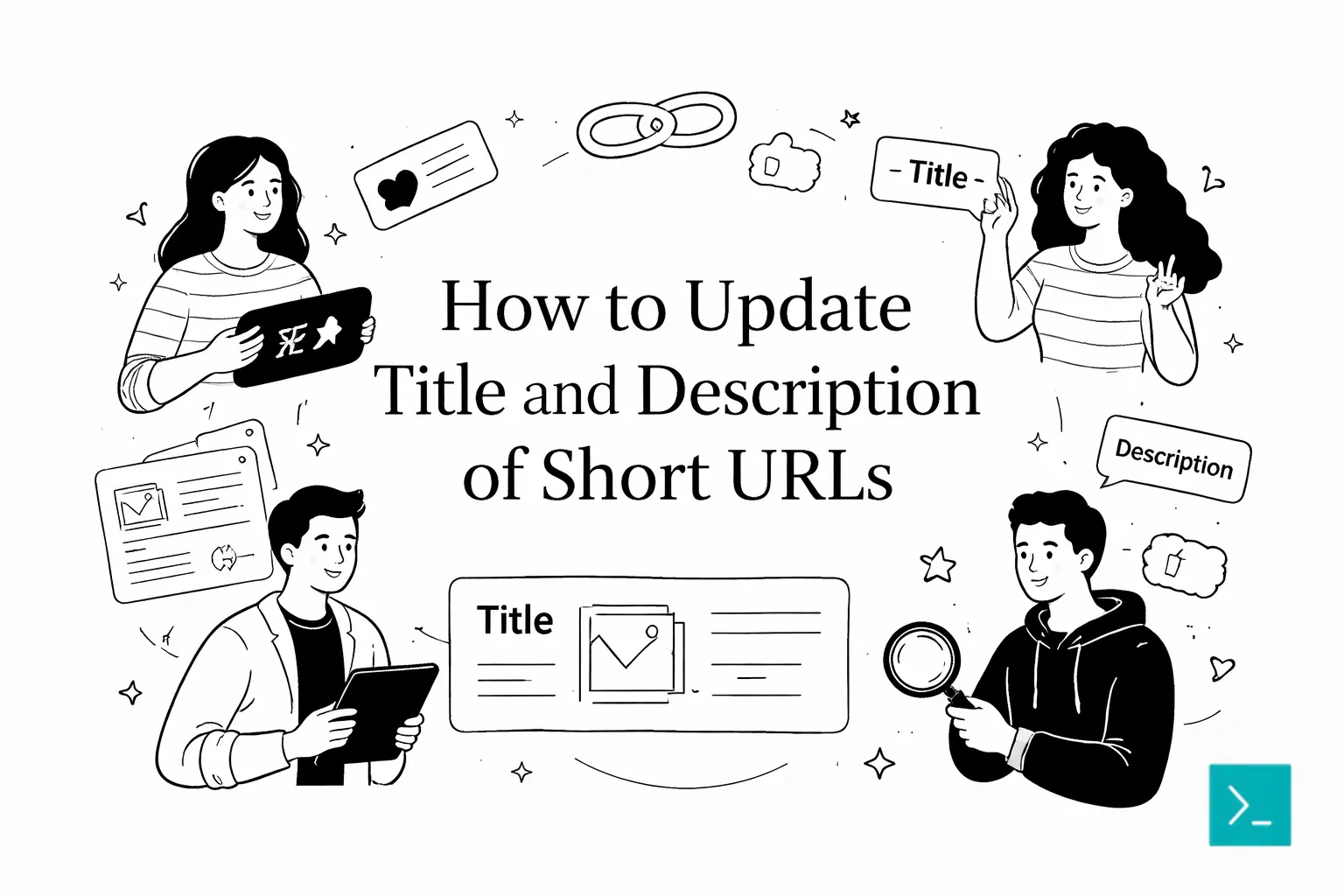 How to update title and description of short urls